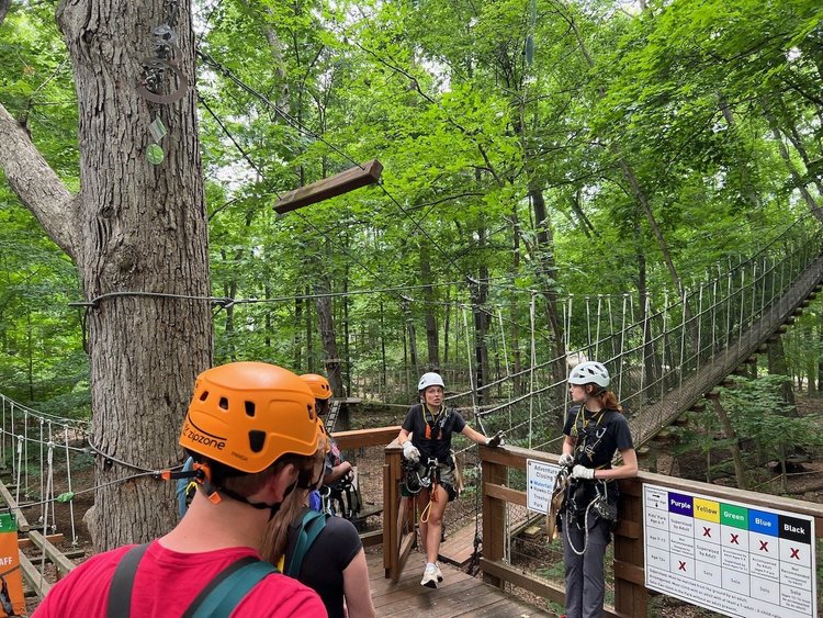 Go On a Zip Line Tour with ZipZone Outdoor Adventures